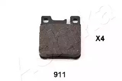 Колодки тормозные ASHIKA 51-09-911