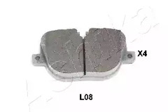 Комплект колодок для дисковых тормозов ASHIKA 51-0L-L08