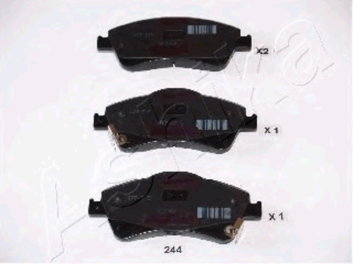Тормозные колодки ASHIKA 50-02-244