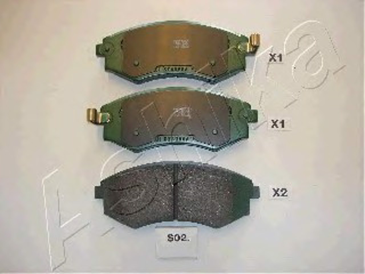 Тормозные колодки ASHIKA 50-0S-S02