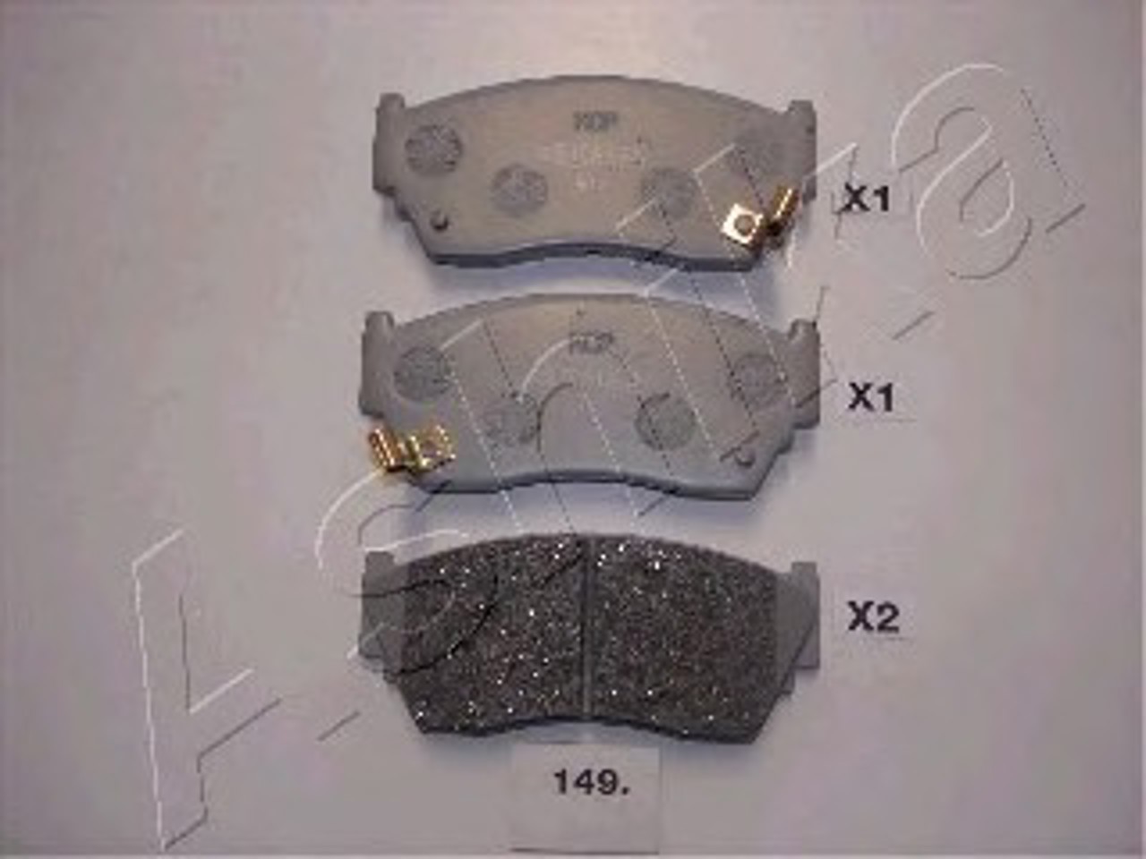 Колодки тормозные дисковые ASHIKA 50-01-149