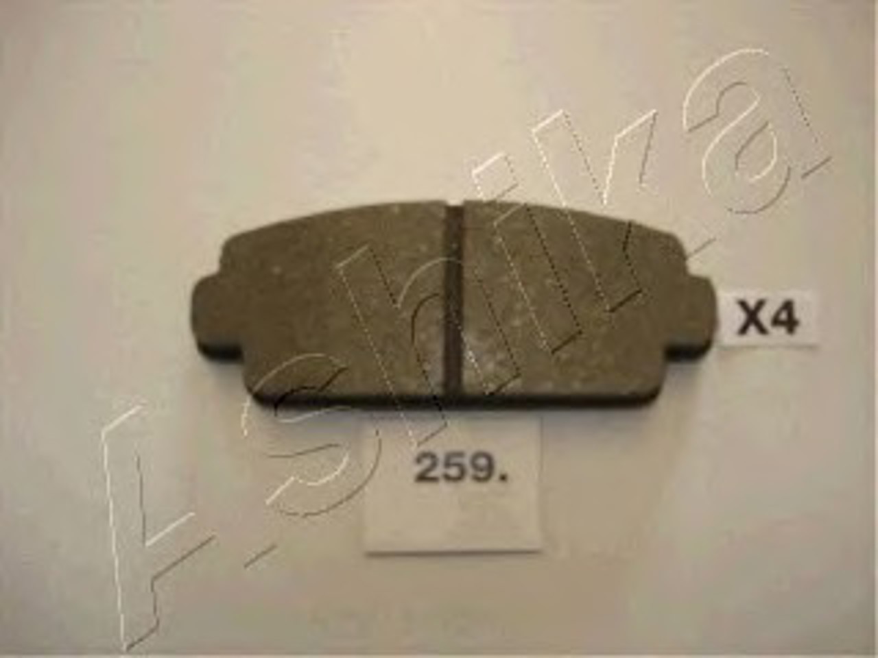 Колодки тормозные дисковые ASHIKA 50-02-259