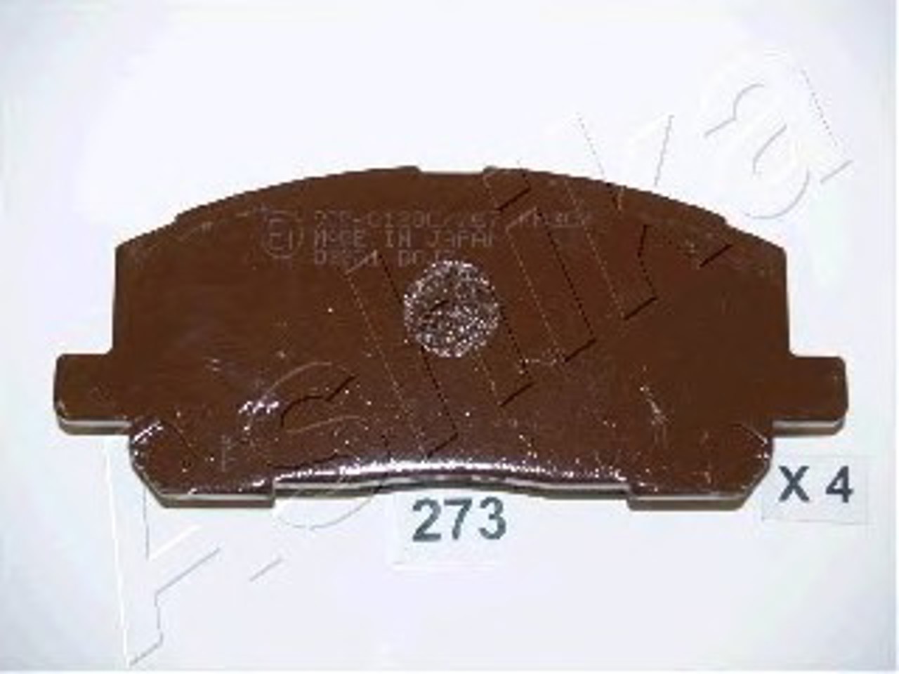 Колодки тормозные дисковые ASHIKA 50-02-273