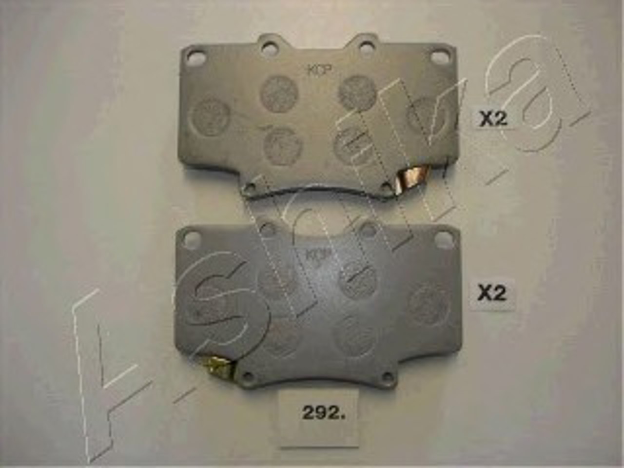 Колодки тормозные дисковые ASHIKA 50-02-292