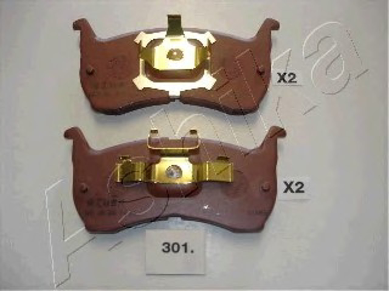 Колодки тормозные дисковые ASHIKA 50-03-301