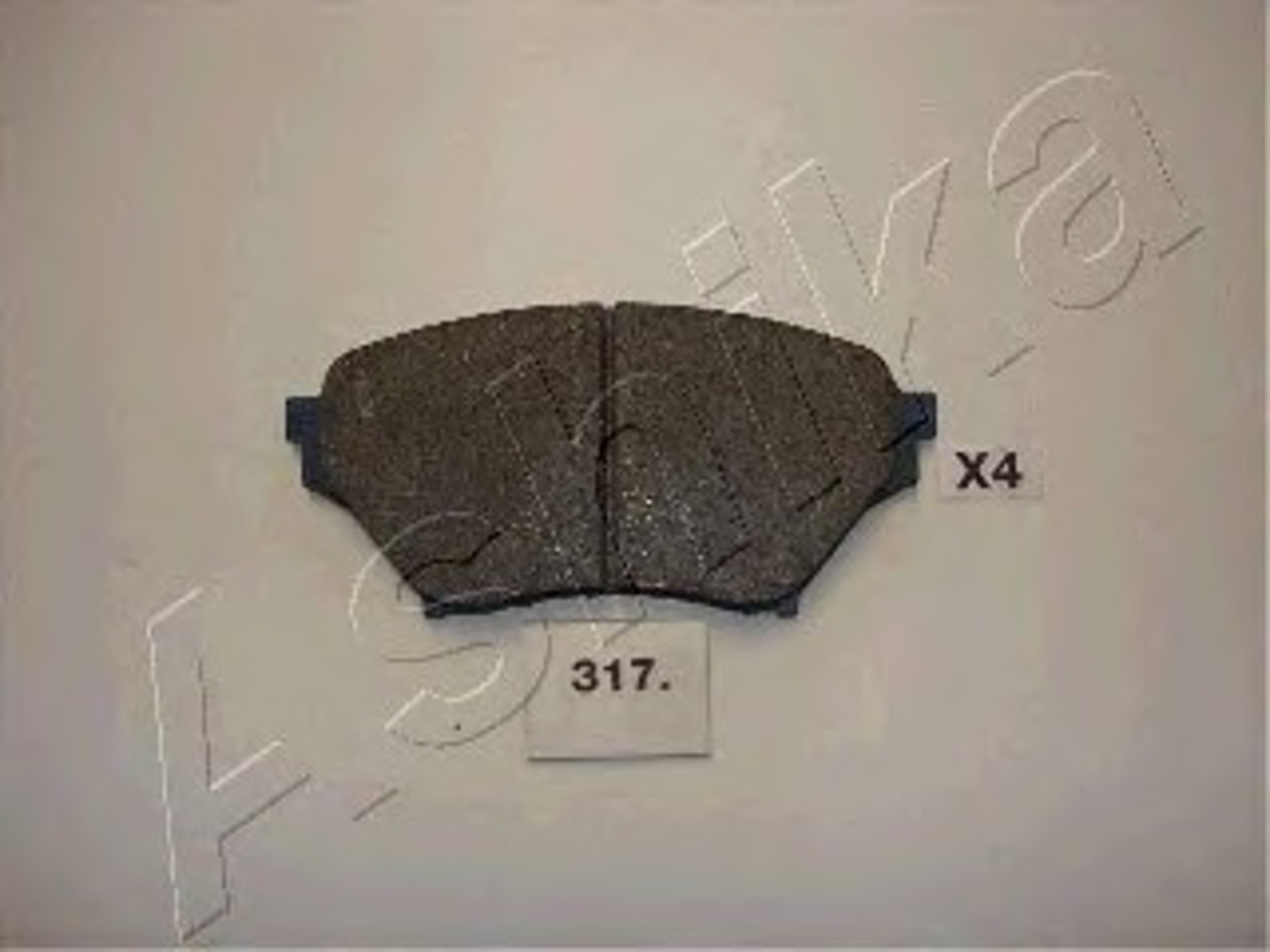 Колодки тормозные дисковые ASHIKA 50-03-317