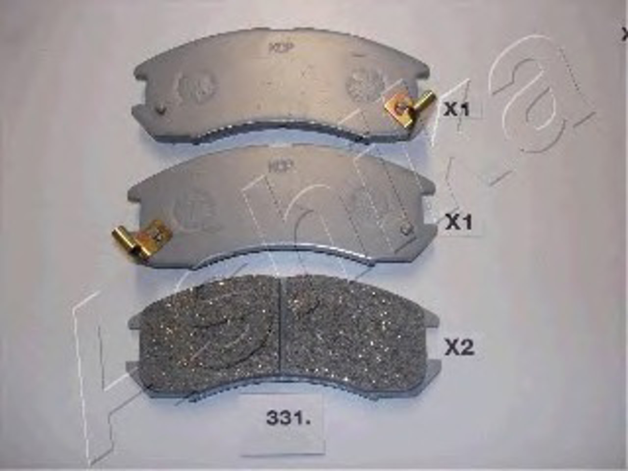 Колодки тормозные дисковые ASHIKA 50-03-331