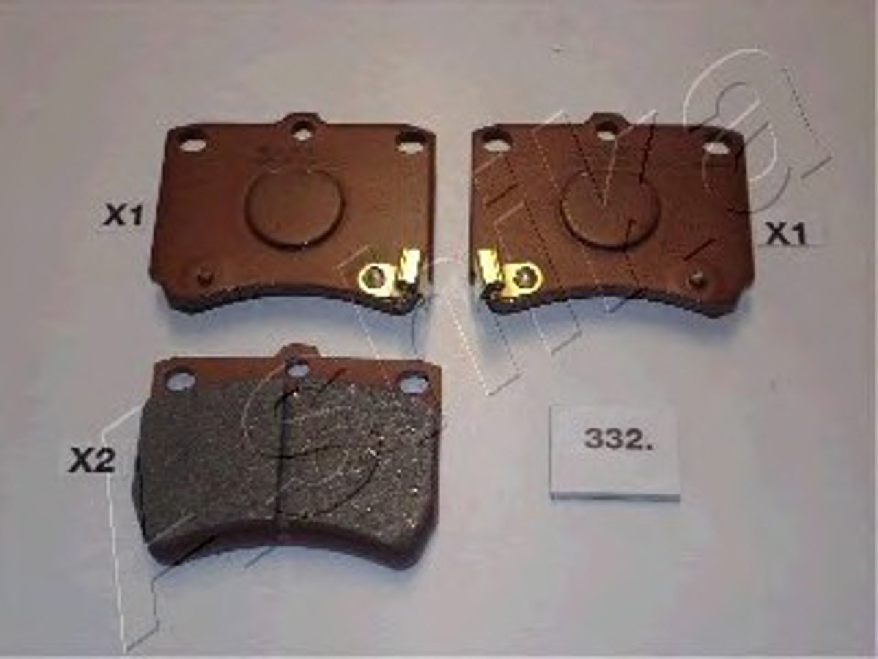 Колодки тормозные дисковые ASHIKA 50-03-332