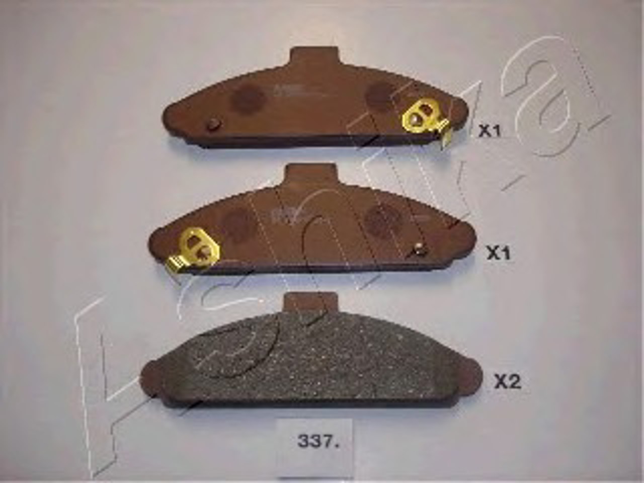 Колодки тормозные дисковые ASHIKA 50-03-337