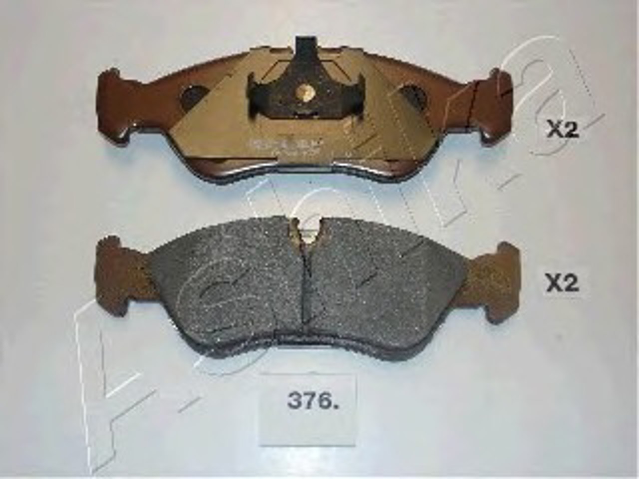 Колодки тормозные дисковые ASHIKA 50-03-376