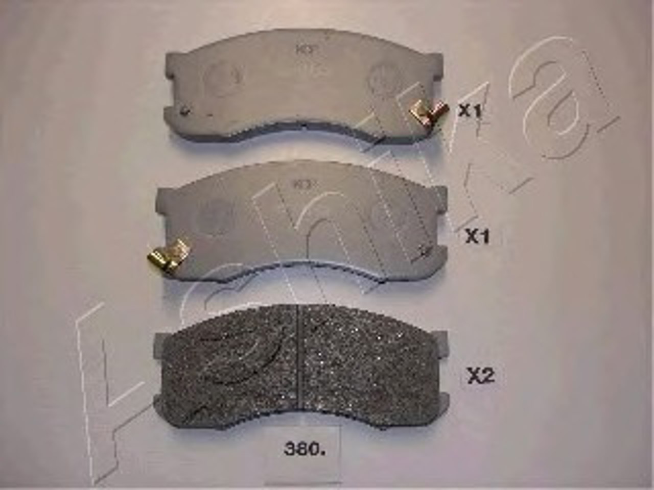 Колодки тормозные дисковые ASHIKA 50-03-380