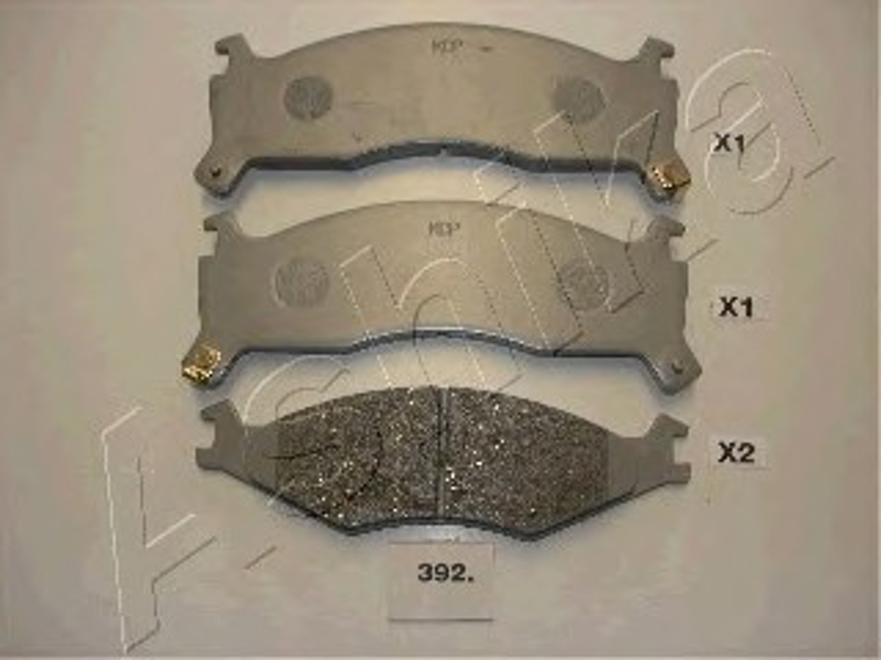 Колодки тормозные дисковые ASHIKA 50-03-392