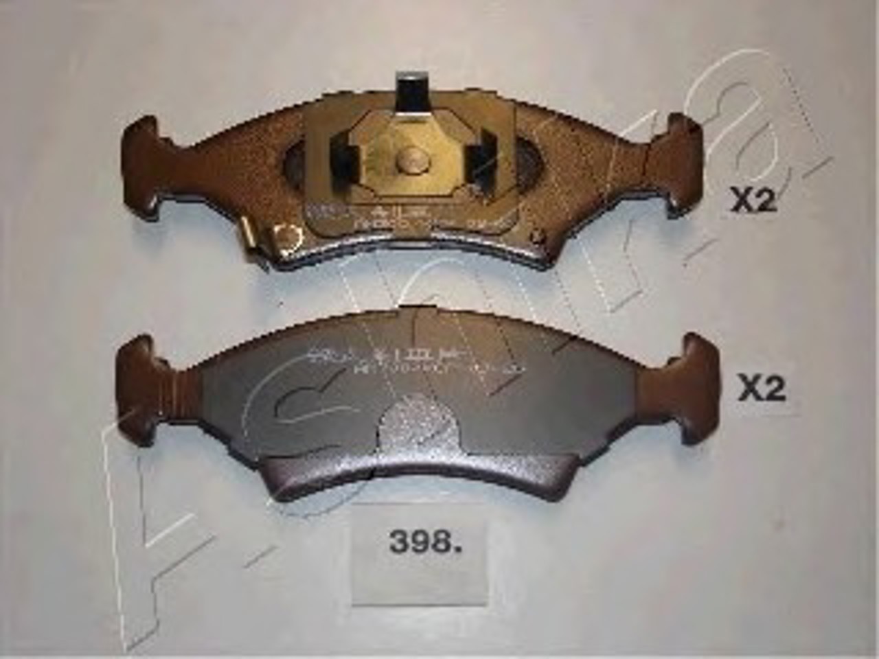 Колодки тормозные дисковые ASHIKA 50-03-398