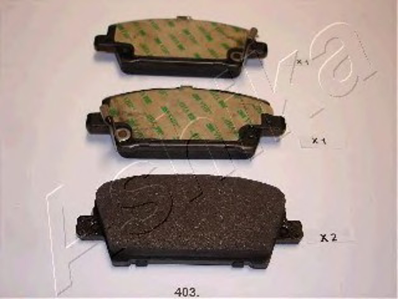 Колодки тормозные дисковые ASHIKA 50-04-403