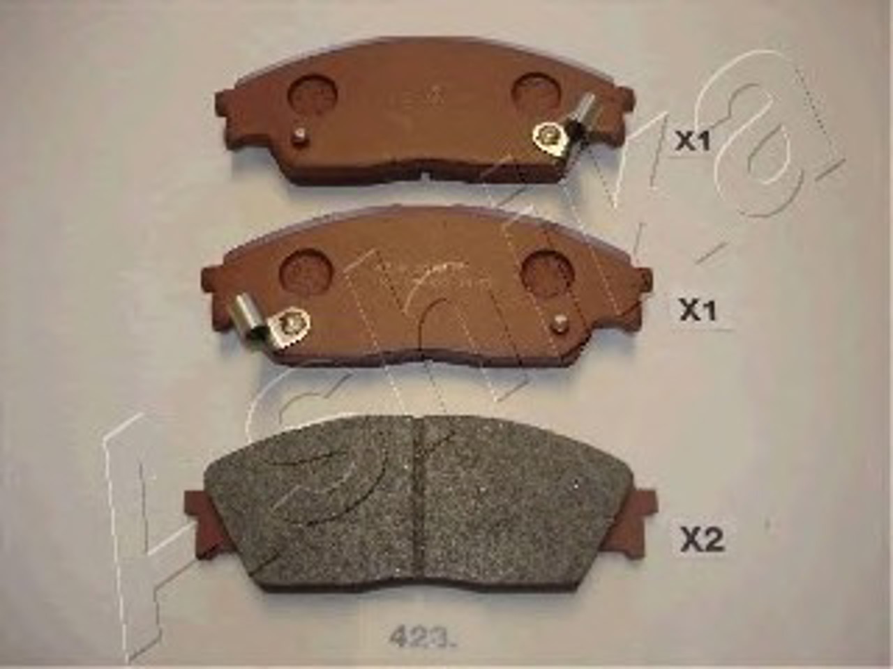 Колодки тормозные дисковые ASHIKA 50-04-423