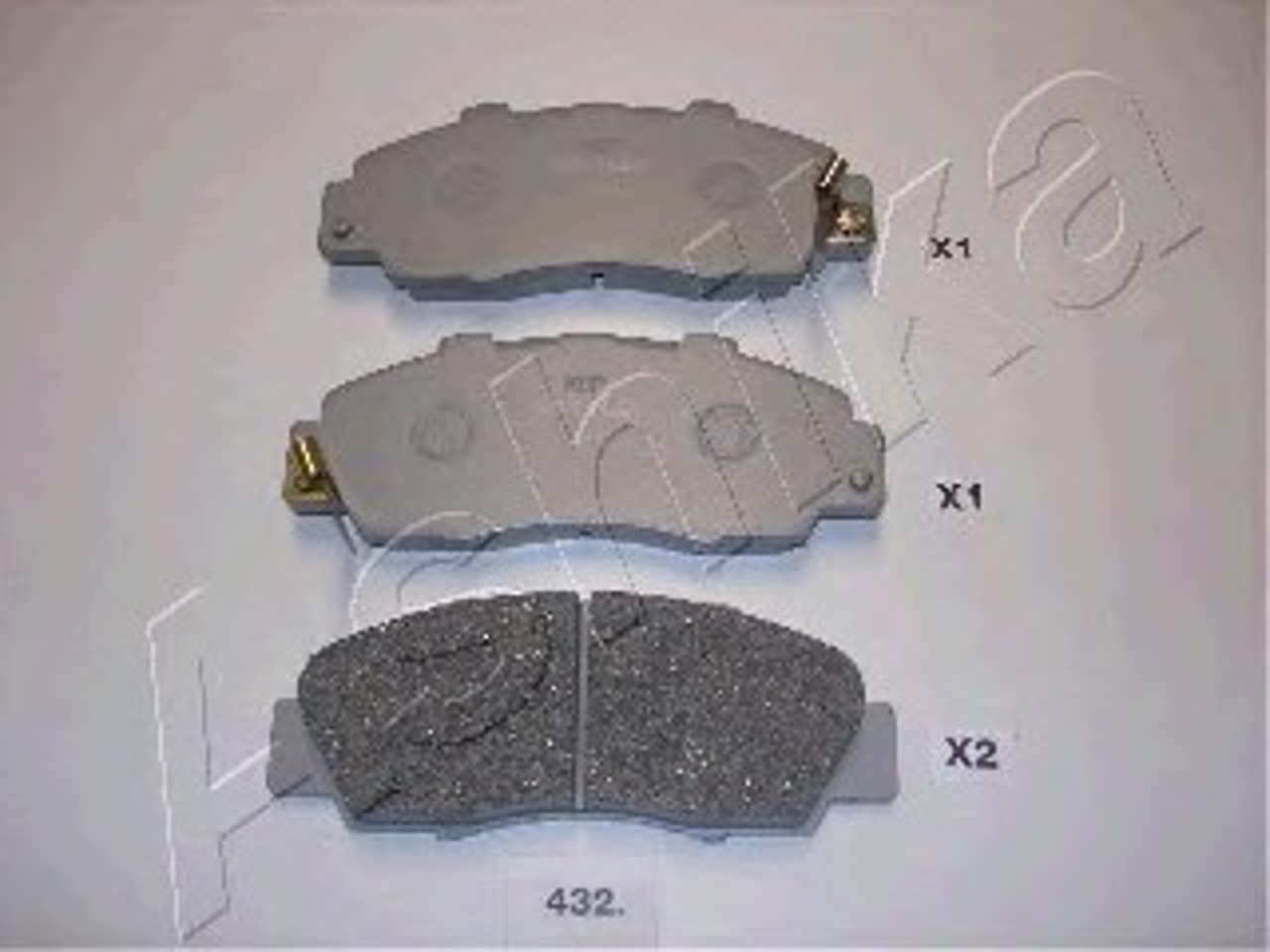 Колодки тормозные дисковые ASHIKA 50-04-432