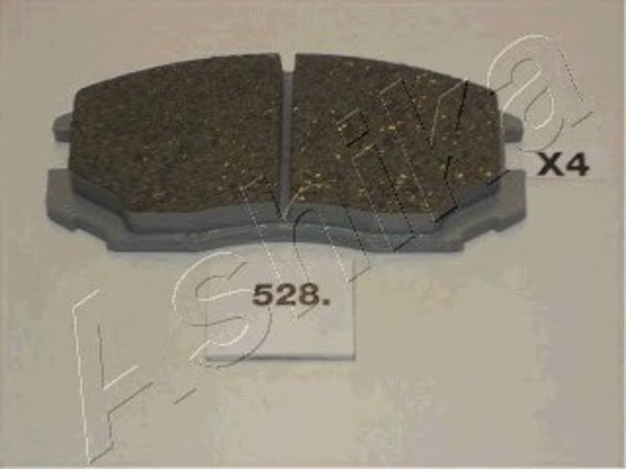 Колодки тормозные дисковые ASHIKA 50-05-528