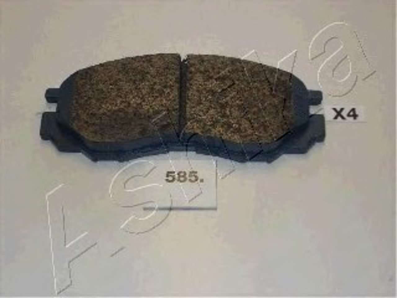 Комплект тормозных колодок дисковый тормоз ASHIKA 50-05-585