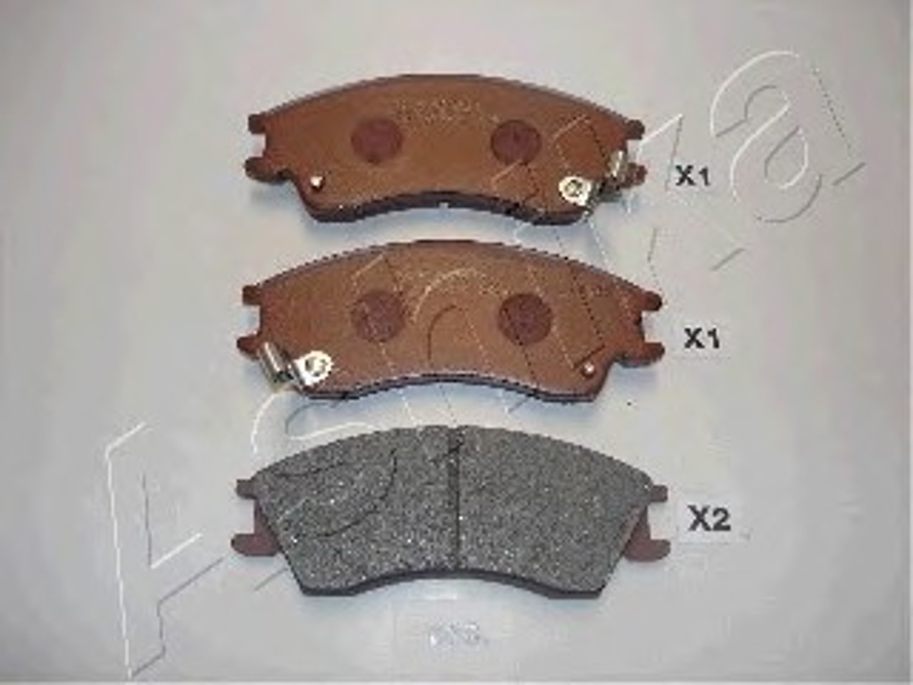 Колодки тормозные дисковые ASHIKA 50-07-710