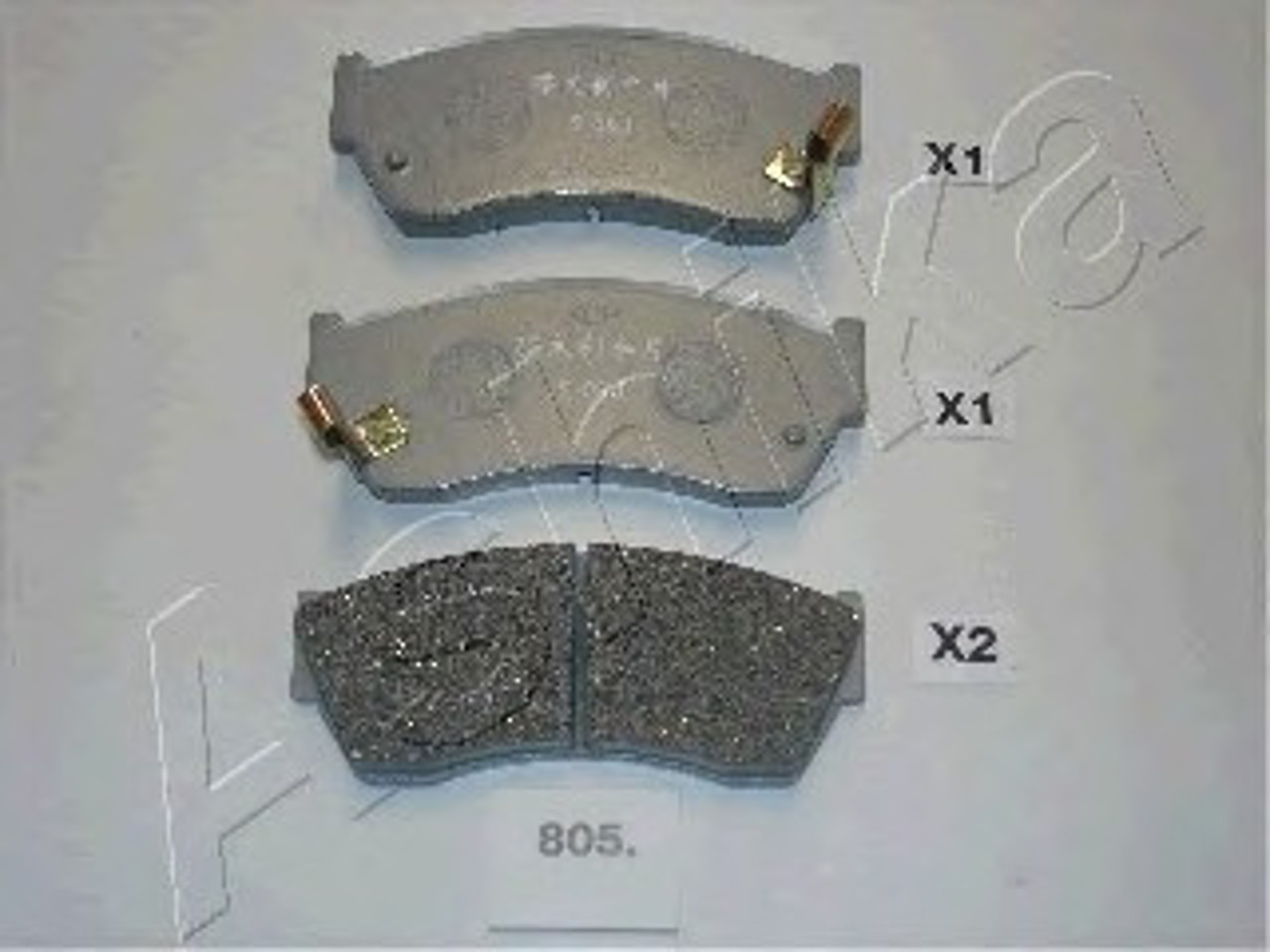 Колодки тормозные дисковые ASHIKA 50-08-805