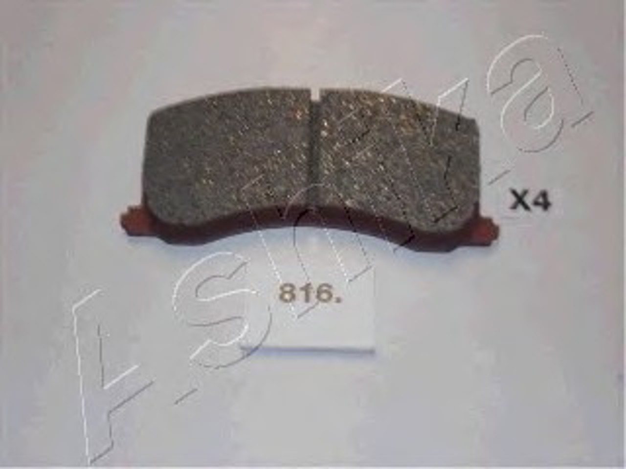 Колодки тормозные дисковые ASHIKA 50-08-816