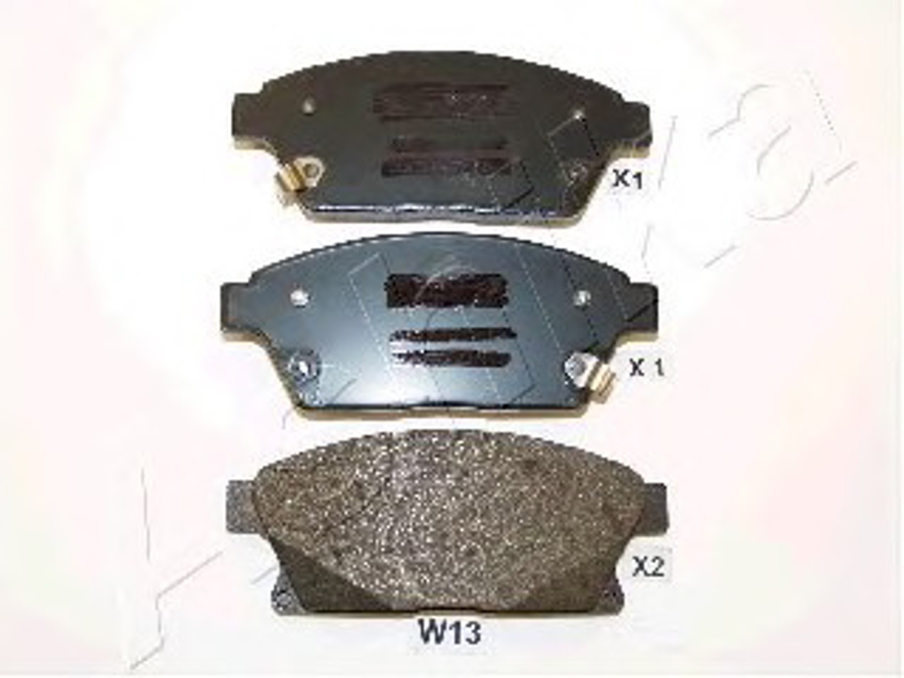 Колодки тормозные дисковые ASHIKA 50-0W-W13