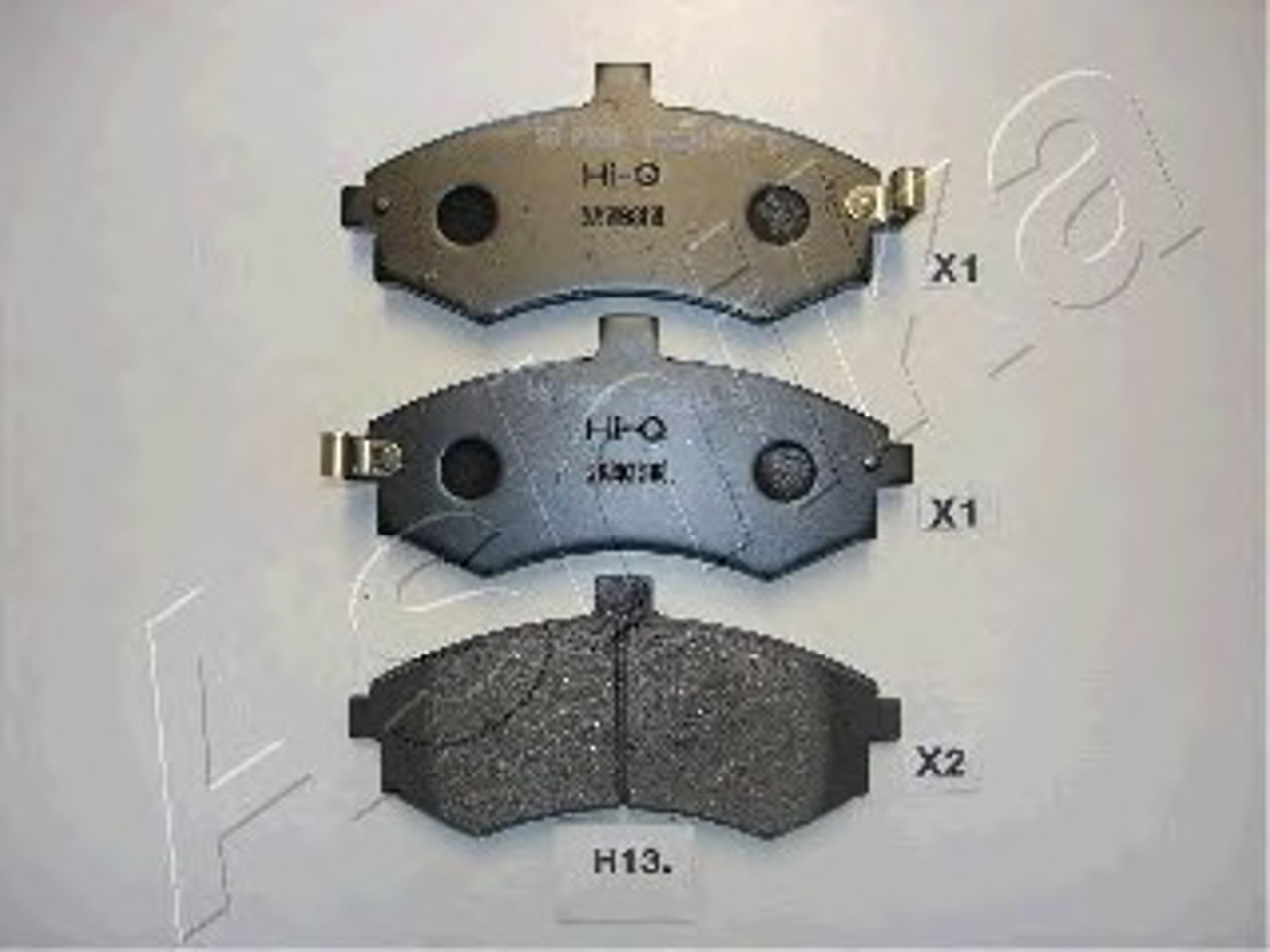 Колодки тормозные дисковые ASHIKA 50-H0-013
