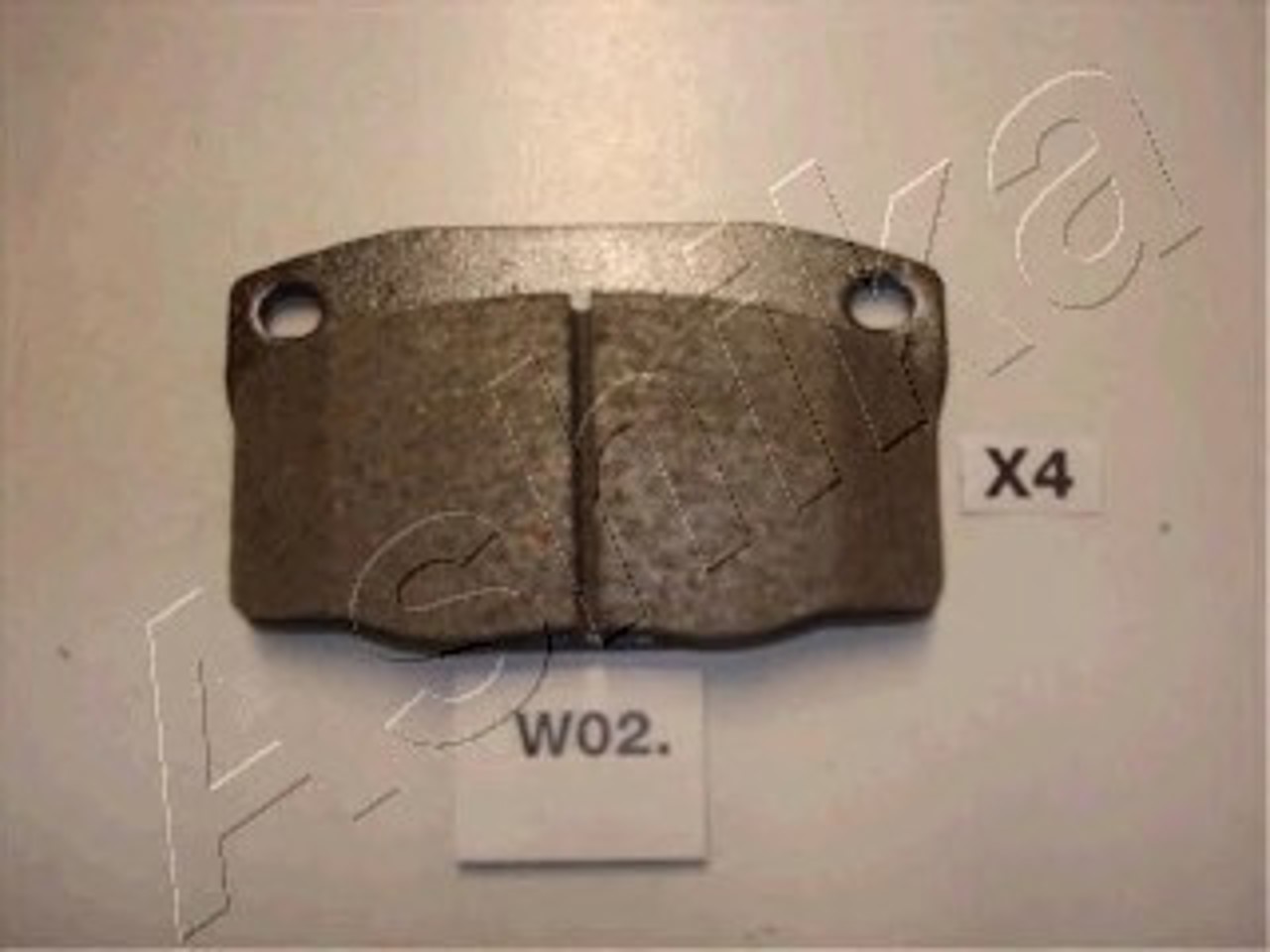 Комплект тормозных колодок дисковый тормоз ASHIKA 50-W0-002