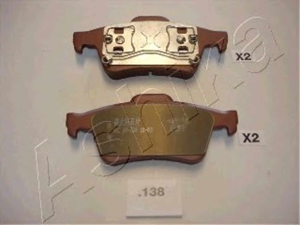 Колодки тормозные дисковые ASHIKA 51-01-138
