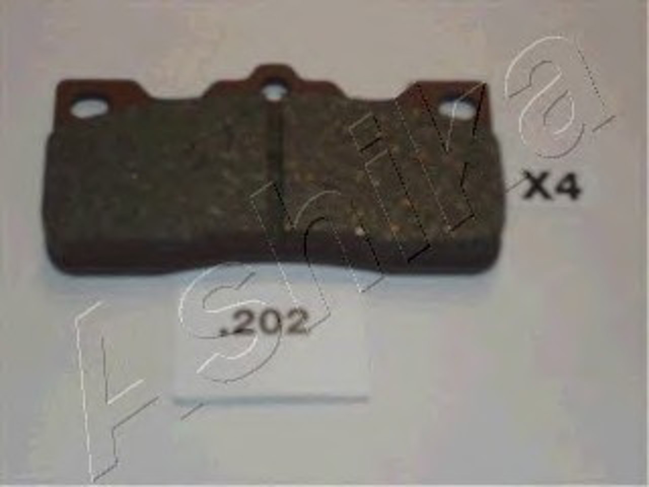 Колодки тормозные дисковые ASHIKA 51-02-202