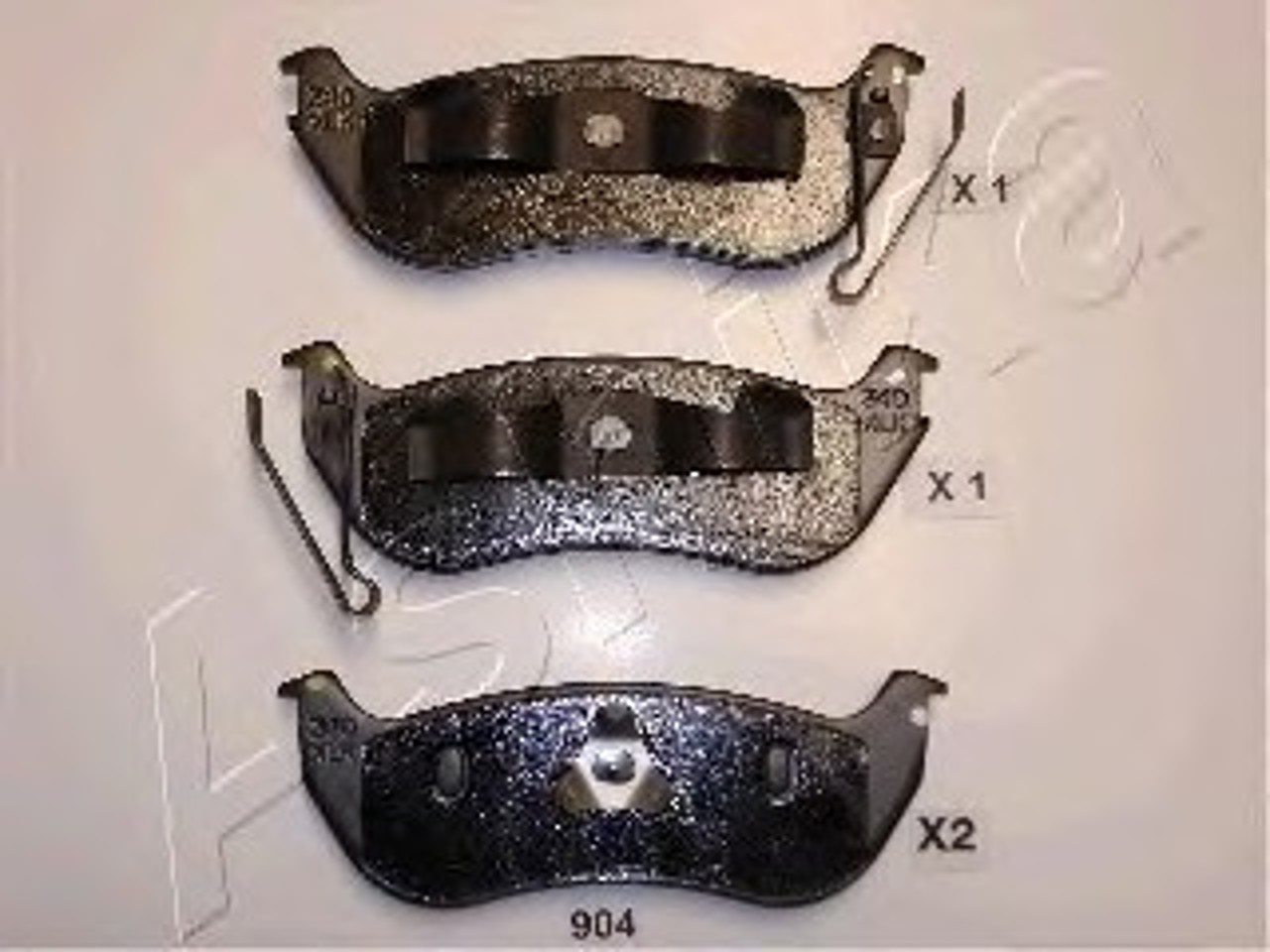 Колодки тормозные дисковые ASHIKA 51-09-904