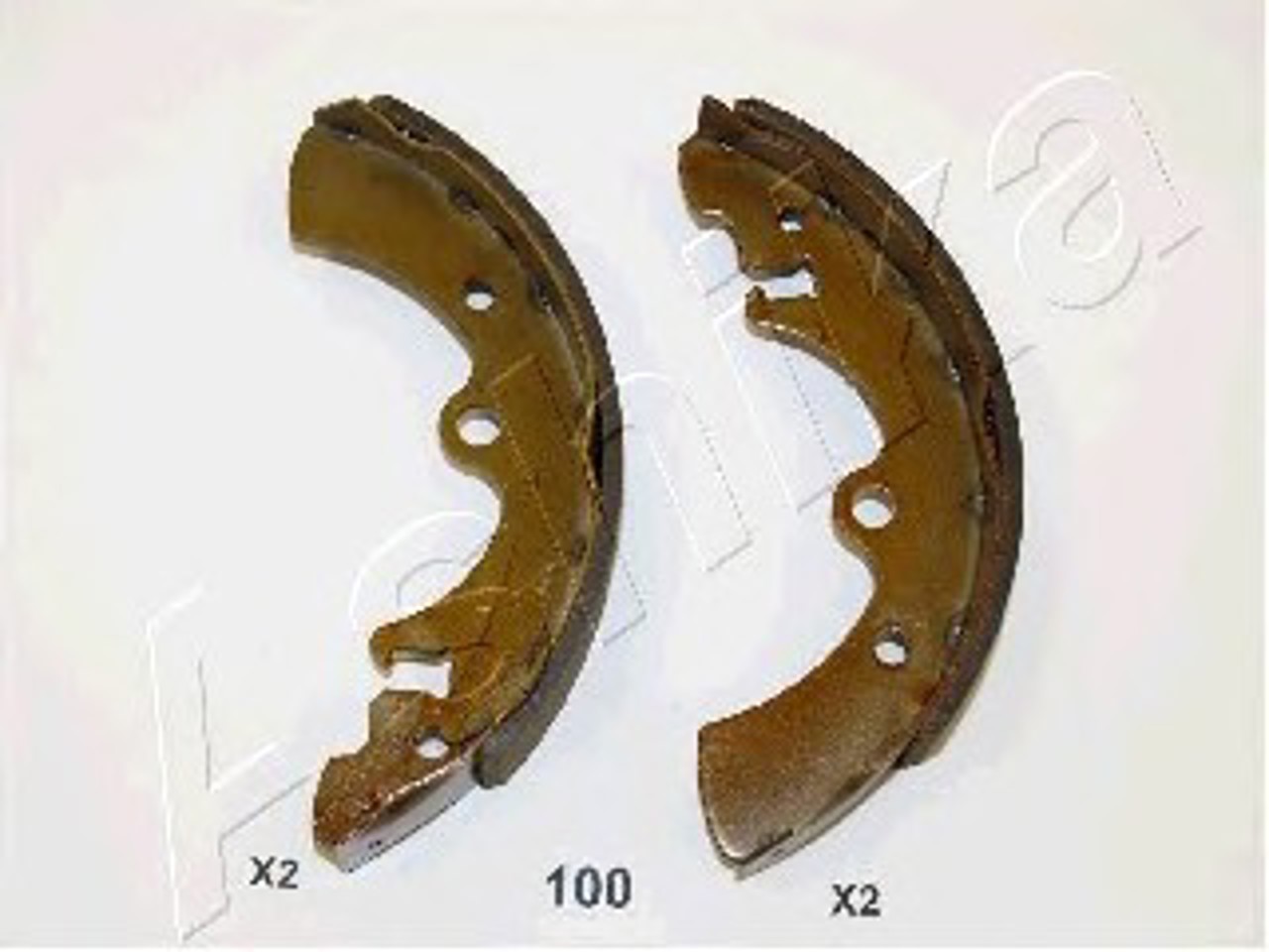 Комплект тормозных колодок ASHIKA 55-01-100