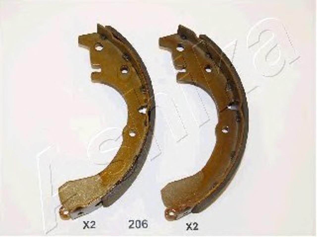 Комплект тормозных колодок ASHIKA 55-02-206