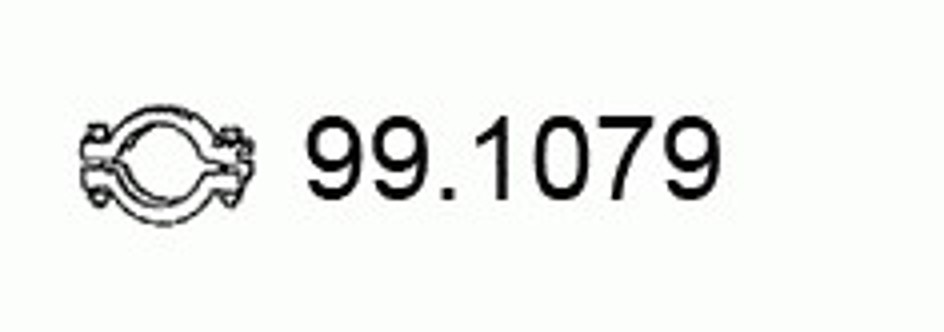 Хомут глушителя ASSO 99.1079