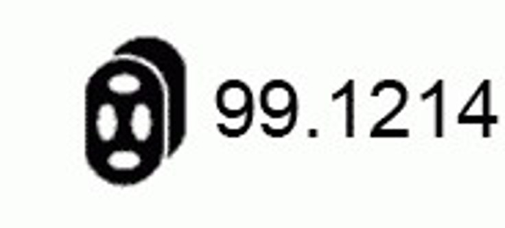 Подвес глушителя ASSO 99.1214