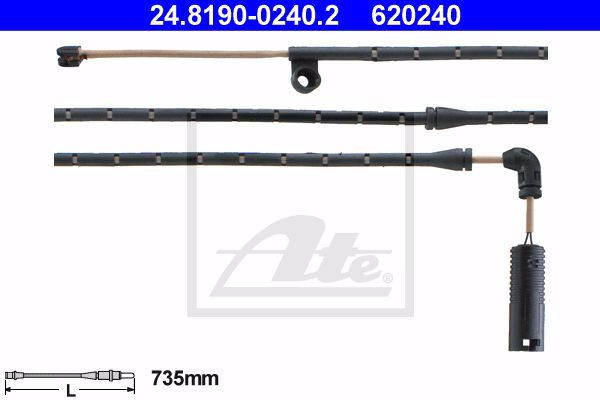 Датчик износа тормозных колодок ATE 24-8190-0240-2