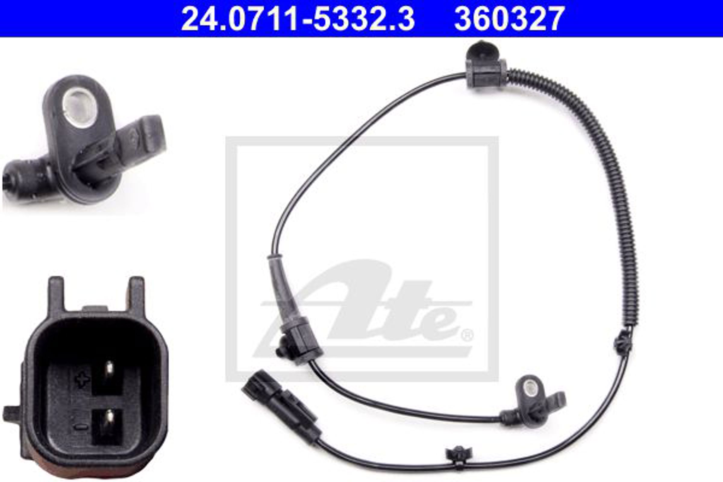 Датчик abs ATE 24.0711-5332.3