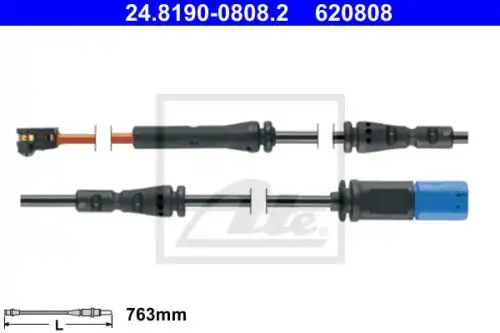 Датчик износа тормозных колодок перед bmw 3 (g20) ATE 24.8190-0808.2