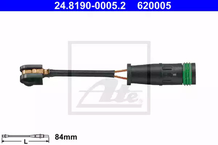 Датчик износа тормозных колодок ATE 24.8190-0005.2