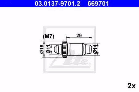 Запчасть ATE 03.0137-9701.2