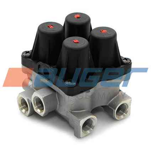 Кран защитный 4-х контурный AUGER 76018
