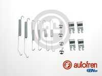 Комплект монтажный тормозных колодок SEINSA D31013A