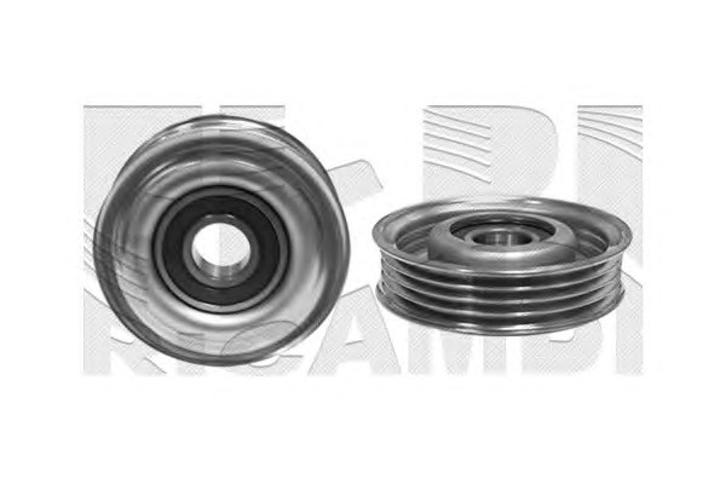 Ролик промежуточный поликлинового ремня AUTOTEAM A01448