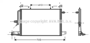 Конденсатор кондиционера AVA QUALITY COOLING AI5117