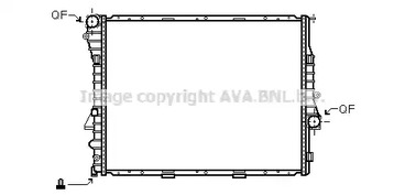 Радиатор охлаждения двигателя AVA QUALITY COOLING BW2274