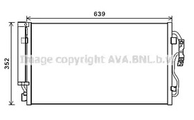 Конденсатор кондиционера AVA QUALITY COOLING BW5477D