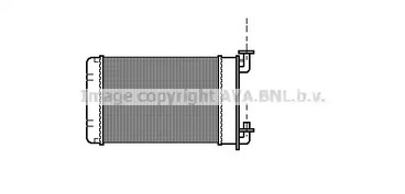Теплообменник отопления салона AVA QUALITY COOLING BW6022