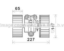 Вентилятор салона AVA QUALITY COOLING BW8470