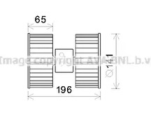 Двигатель вентилятора AVA QUALITY COOLING BW8475