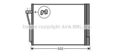 Конденсатор кондиционера AVA QUALITY COOLING BWA5371D